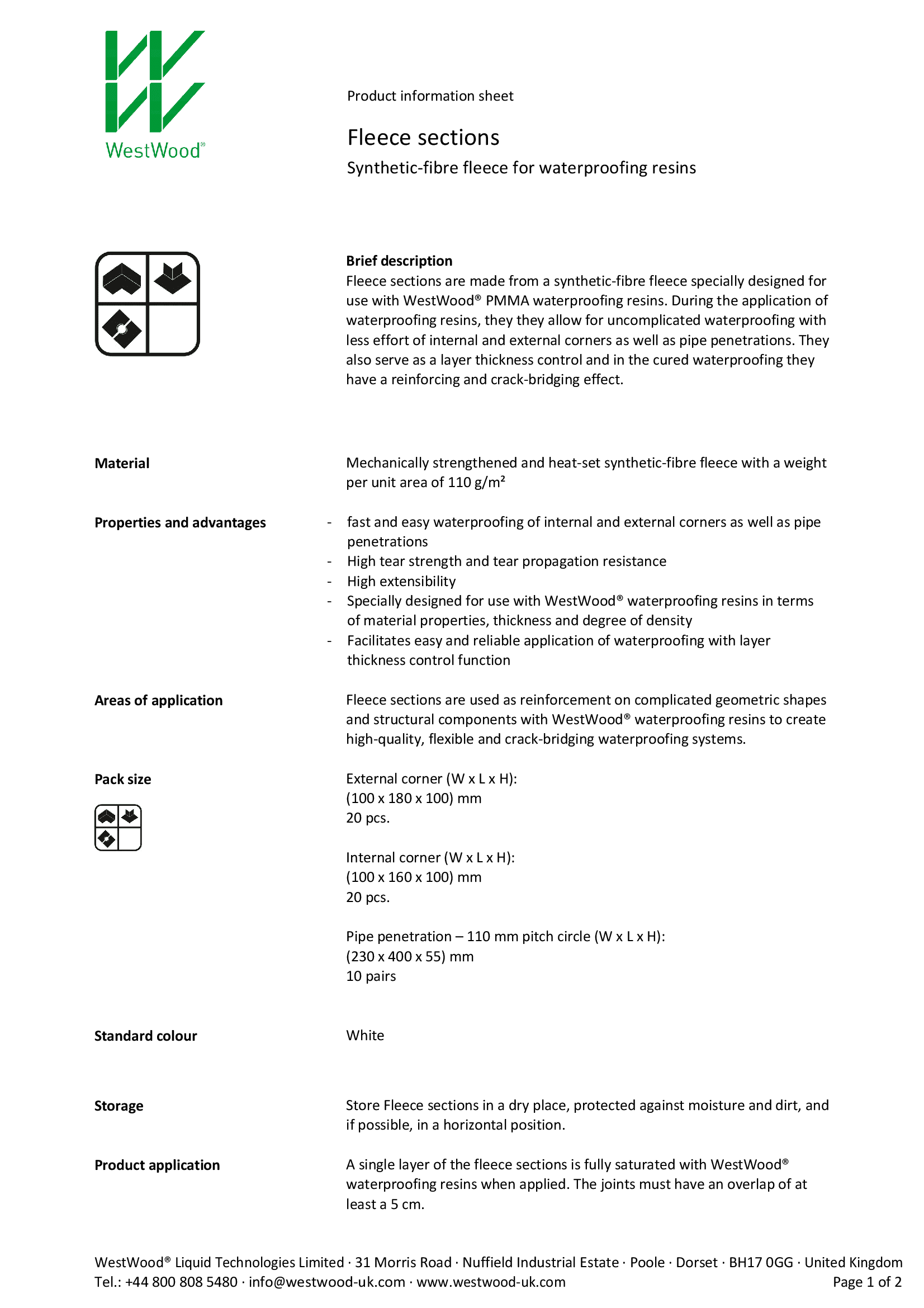 Fleece Sections